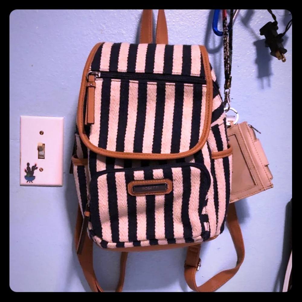 Rossetti woven mini backpack